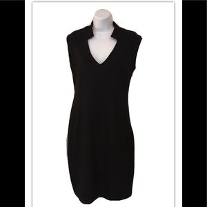Rubber Duchy Black Sleeveless Dress Large